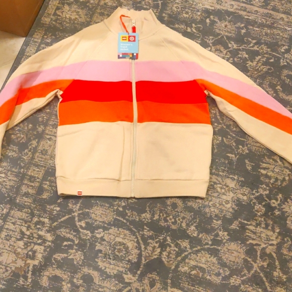Fleece Lego collection Women's track jacket and joggers/sweatpants set sz Small - Picture 1 of 12